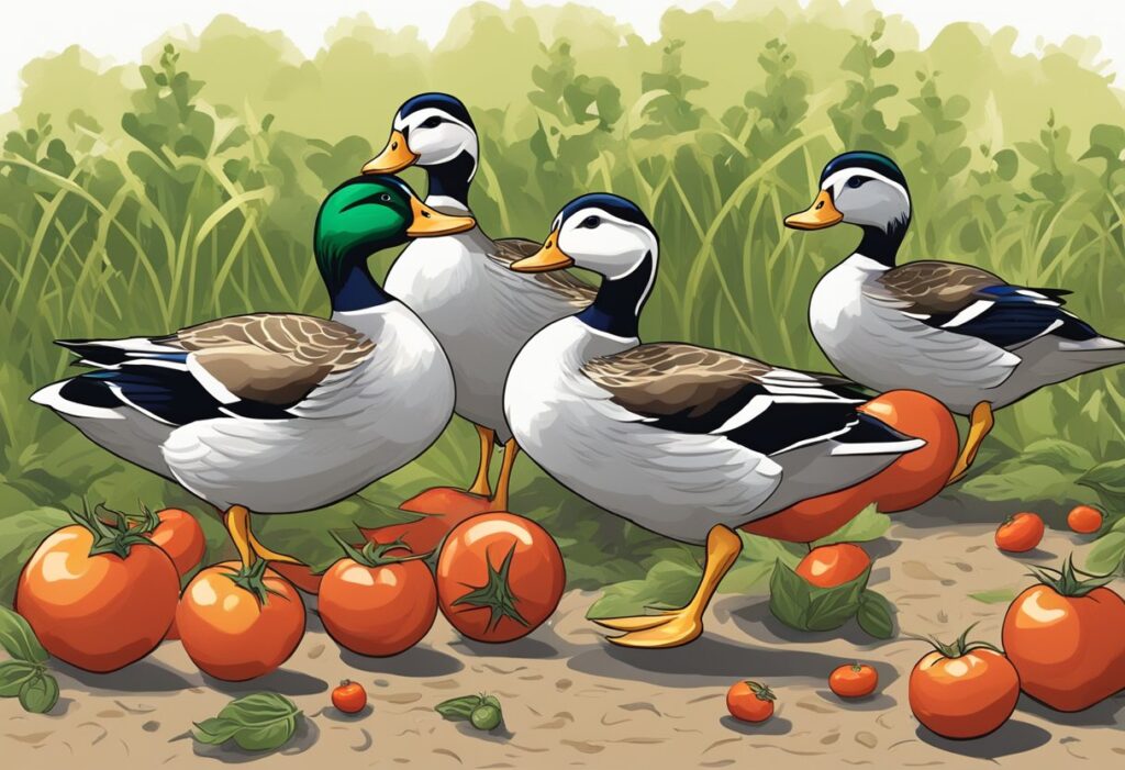 Can Ducks Eat Tomatoes: Safe Feeding Practices Explained