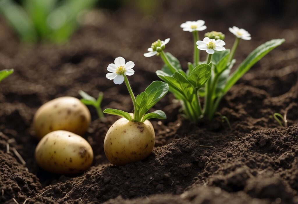 What Does Potato Plants Look Like: Identifying Characteristics and Growth Stages